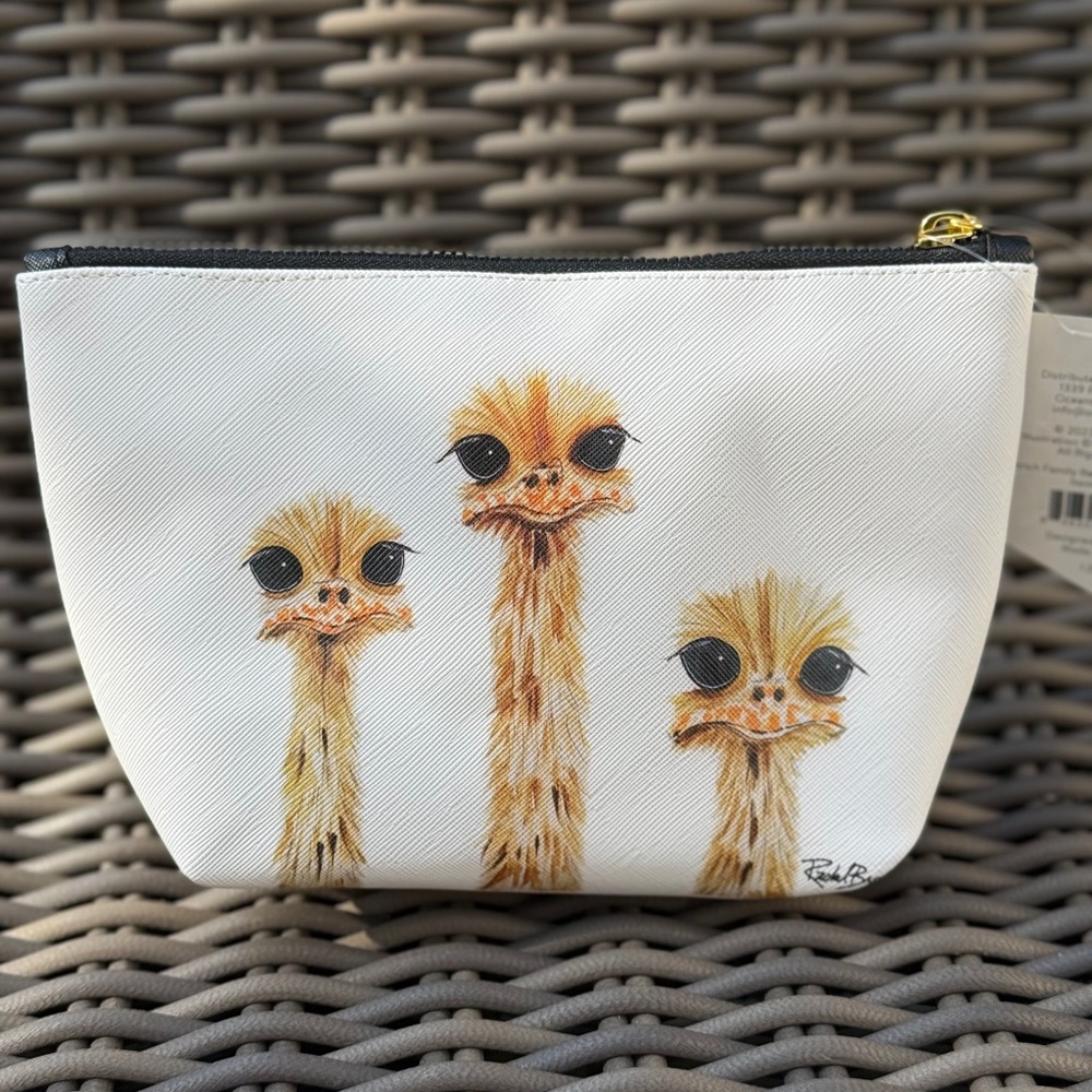 Rachel Brown Art Cosmetic Bag - NWT - Picture 4 of 16